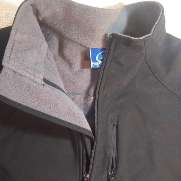 PerformanceBike.com size M  jacket water resistant outer black w-gray - Picture 12 of 16